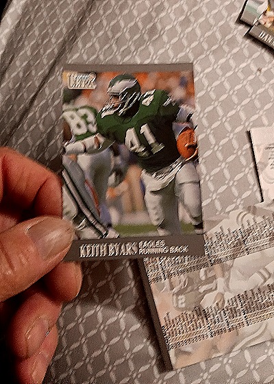 1990 Upper Deck #41 Keith Byars — front