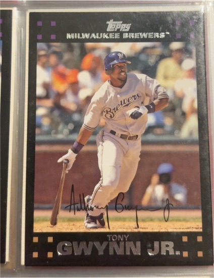 2007 Topps #37 Tony Gwynn Jr. — front