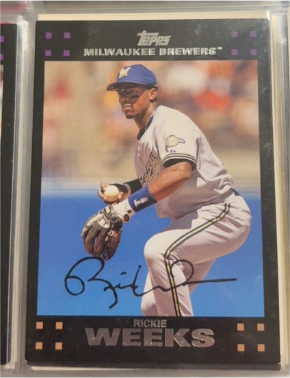 2007 Topps #366 Rickie Weeks — front
