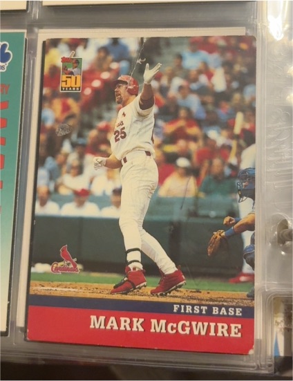 2001 Topps Post Cereal #6 Mark McGwire — front