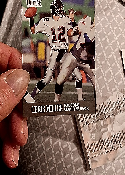 1991 Fleer Ultra #146 Chris Miller — front