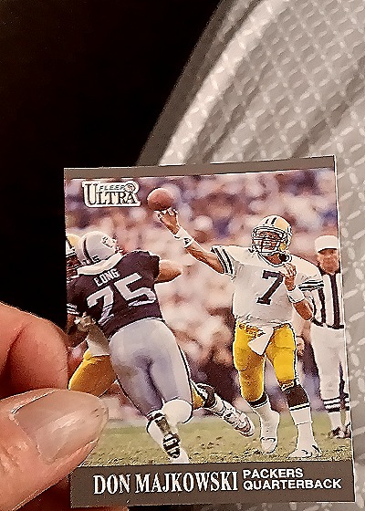 1991 Fleer Ultra #175 Don Majkowski — front