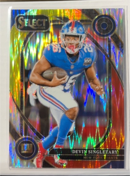 2024 Panini Select #250 Devin Singletary — front