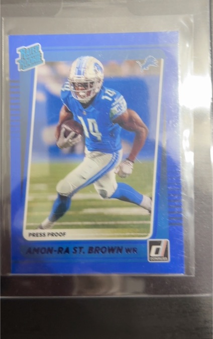 2021 Donruss #284 Amon-Ra St. Brown — front