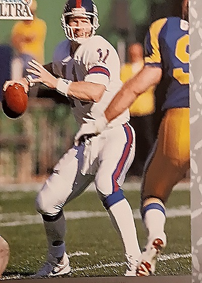 1991 Fleer Ultra #223 Phil Simms — front