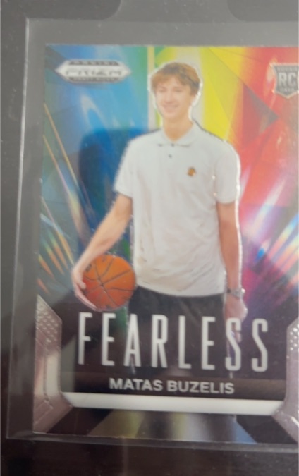 2024 Panini Prizm Draft Picks #14 Matas Buzelis Fearless — front