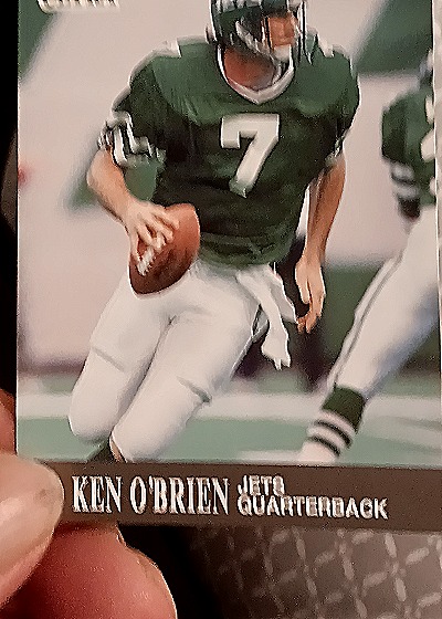 1991 Pro Set #106 Ken O'Brien — front