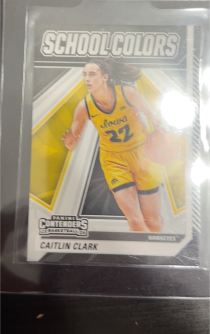 2024 Panini Caitlin Clark Collection #SC3 Caitlin Clark School Colors — front
