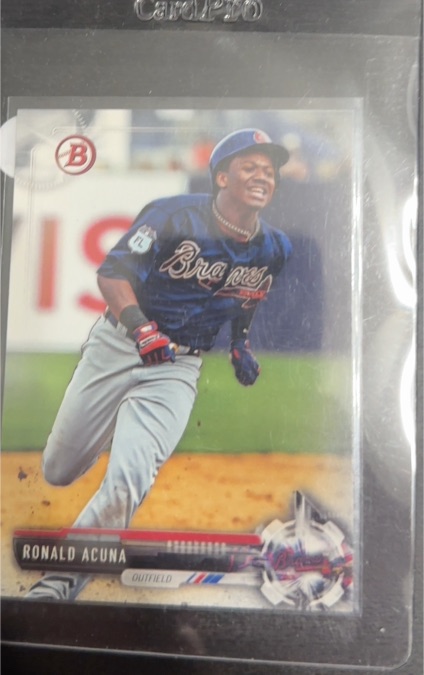 2017 Bowman Draft #BD-39 Ronald Acuna Jr. — front