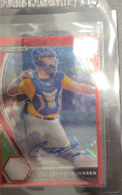 2021 Panini Prizm Draft #78 Carter Jensen — front