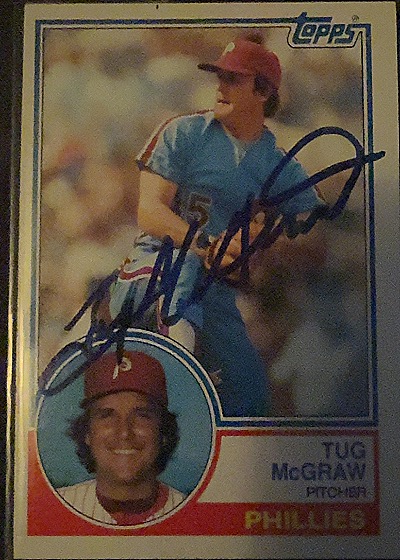 1983 Topps #686 Tug McGraw — front