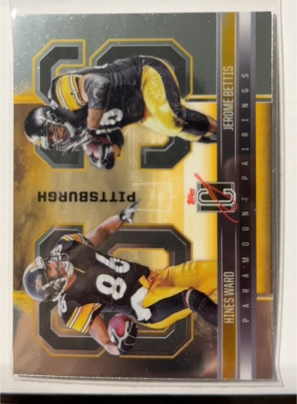 2024 Topps Signature Class Paramount Pairings #PP-9 Jerome Bettis / Hines Ward — front