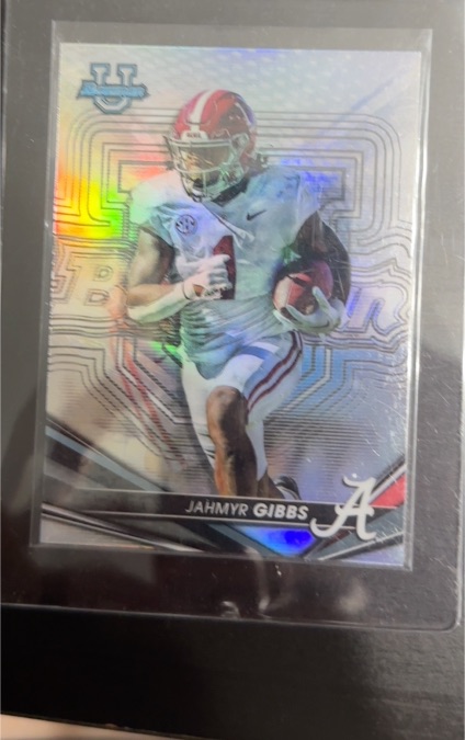 2022 Bowman's Best University #95 Jahmyr Gibbs — front