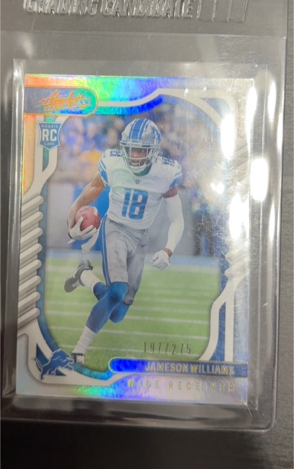 2022 Panini Absolute #108 Jameson Williams — front