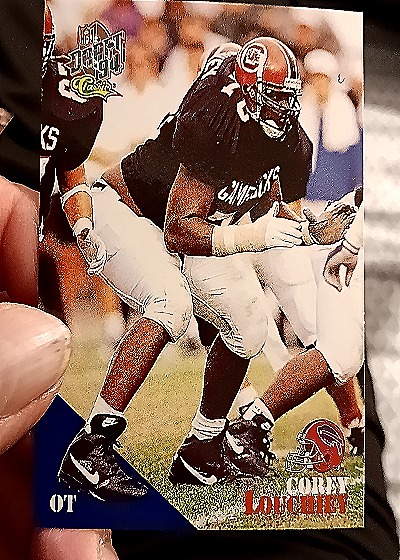 1994 Classic Games #26 Corey Louchiey — front