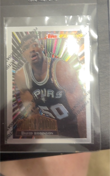 1994 Topps Finest #CS4 David Robinson — front