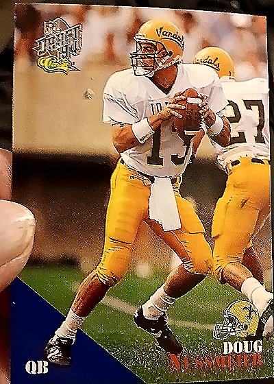 1994 Classic NFL Draft #31 Doug Nussmeier — front