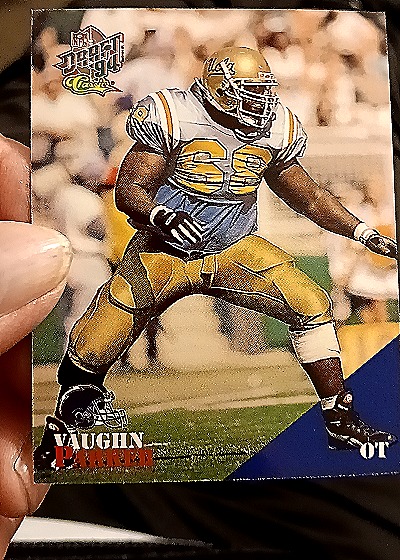1994 Classic NFL Draft #32 Vaughn Parker — front