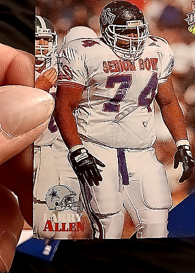 1994 Classic NFL Draft Gold #47 Larry Allen — front