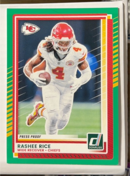 2025 Donruss #270 Rashee Rice — front