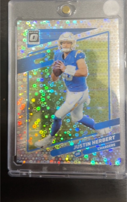 2021 Donruss Optic #47 Justin Herbert Los Angeles Chargers — front