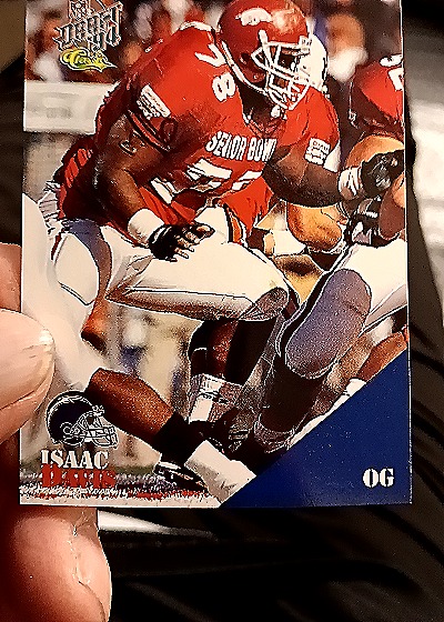 1994 Classic NFL Draft #52 Isaac Davis — front