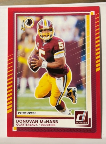 2025 Panini Donruss #154 Donovan McNabb — front