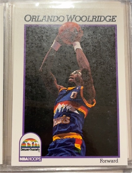 1991-92 NBA Hoops #58 Orlando Woolridge — front