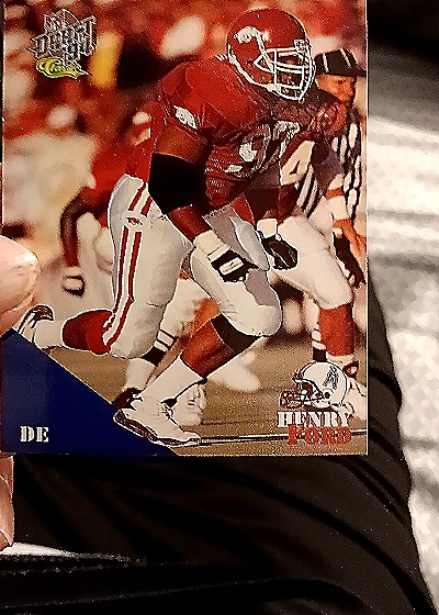 1994 Classic Draft #56 Henry Ford — front