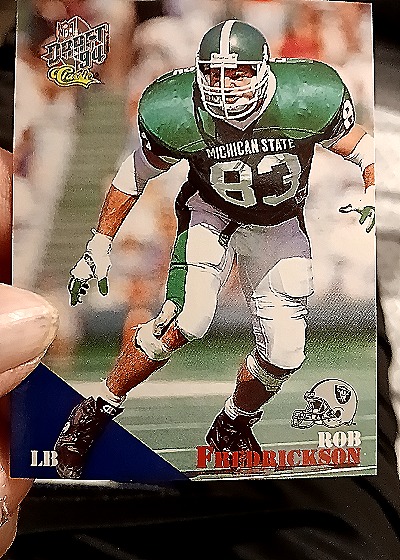 1994 Classic NFL Draft #57 Rob Fredrickson — front