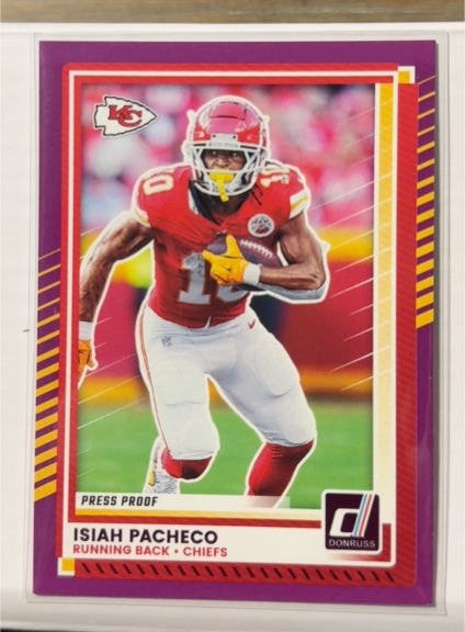 2025 Panini Donruss #217 Isiah Pacheco — front