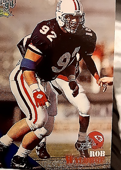 1994 Classic NFL Draft #73 Rob Waldrop — front