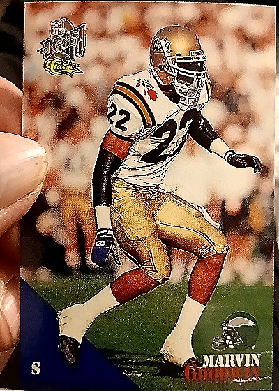 1994 Classic NFL Draft #76 Marvin Goodwin — front