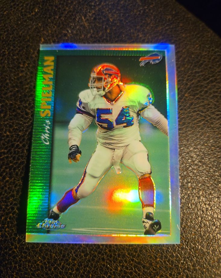 1993 Topps Chrome #199 Chris Spielman — front