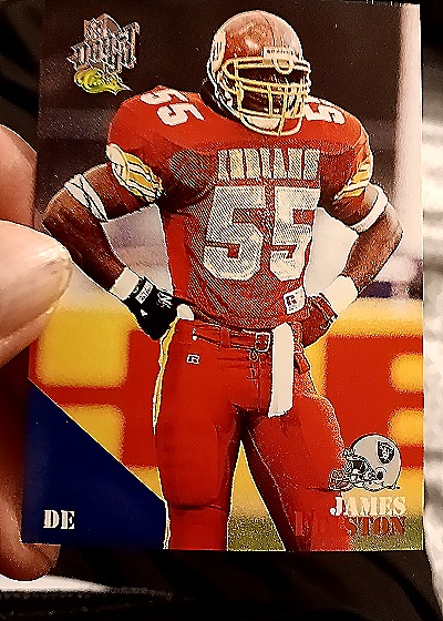 1994 Classic NFL Draft #79 James Folston — front