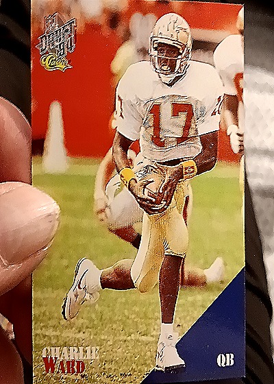 1994 Classic NFL Draft #81 Charlie Ward — front