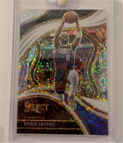 2023-24 Panini Select #12 Kyrie Irving — front