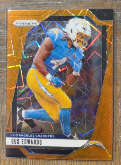 2024 Panini Prizm #158 Gus Edwards — front