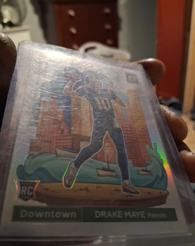 2024 Donruss Downtown #13 Drake Maye — front