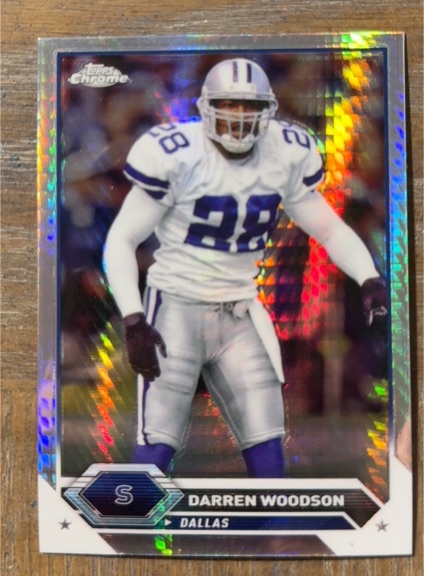 2023 Topps Composite Chrome #24 Darren Woodson — front