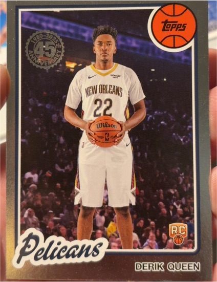 2025-26 Topps Basketball #80BK-60 Derik Queen — front