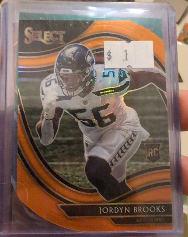 2020 Panini Select #56 Jordyn Brooks — front