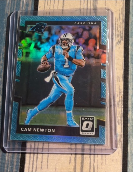 2017 Donruss Optic #100 Cam Newton — front