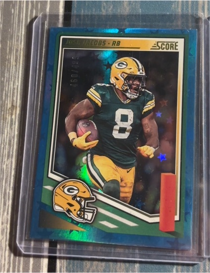 2025 Panini Score #190 Josh Jacobs — front