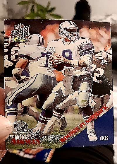1994 Classic NFL Draft #96 Troy Aikman — front