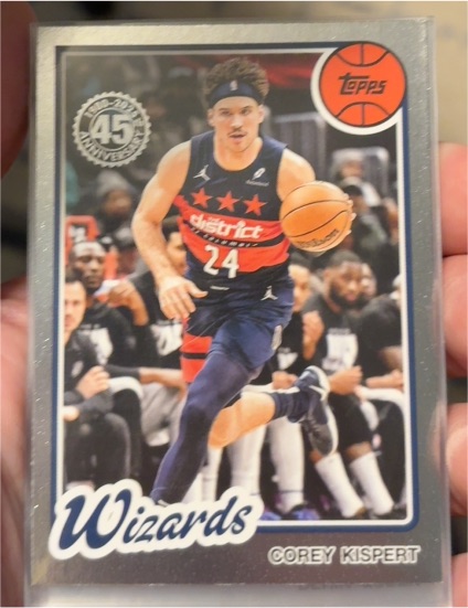 2025-26 Topps 45th Anniversary #80BK-13 Corey Kispert — front