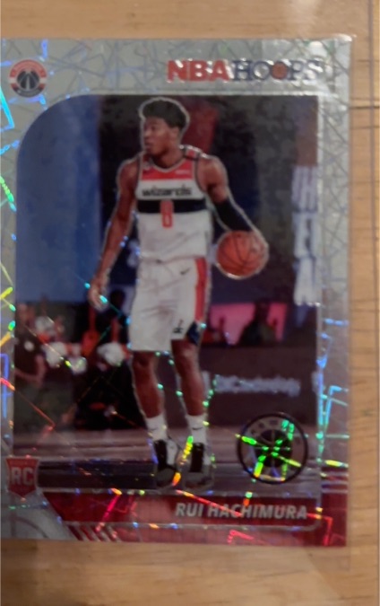 2019-20 Panini NBA Hoops Premium Stock #210 Rui Hachimura — front