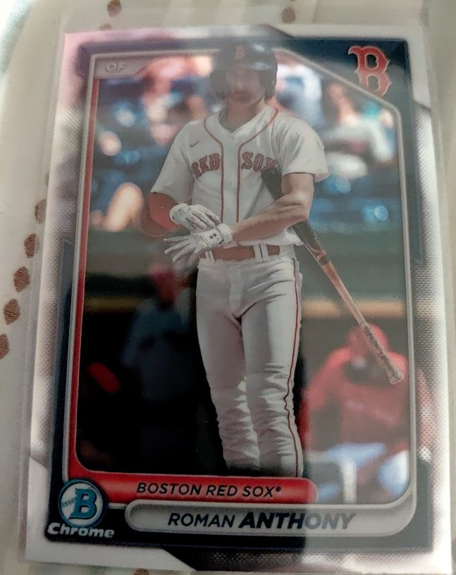 2024 Bowman Chrome Prospects #BCP-22 Roman Anthony — front