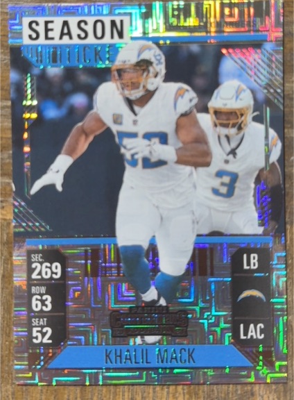 2024 Panini Contenders Season Ticket #57 Khalil Mack — front