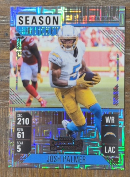 2024 Panini Contenders Season Ticket Mojo #56 Josh Palmer — front